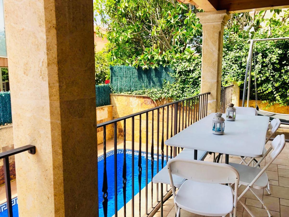 Chalet Con Piscina Privada!!! Altafulla Bagian luar foto
