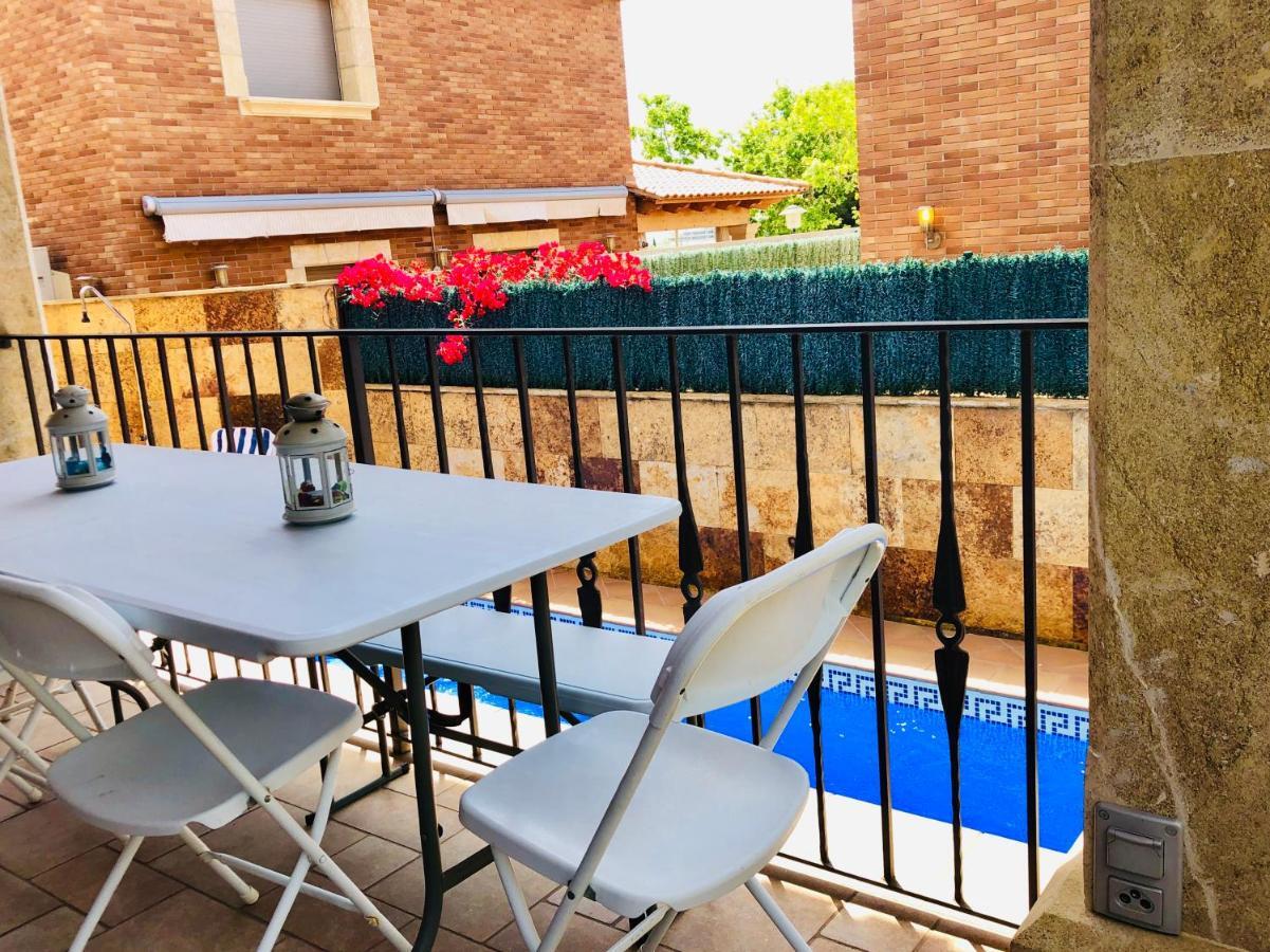 Chalet Con Piscina Privada!!! Altafulla Bagian luar foto